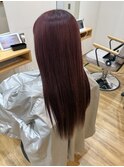 ブリーチありバイオレットカラー