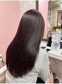 髪質改善◎ツヤ×透明感・愛されストレート【樋富】
