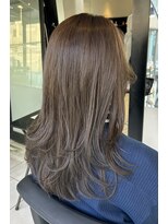 アクアオモテサンドウ(ACQUA omotesando)&nbsp;＊ナチュラルロングレイヤーカットハイレイヤーロンググレージュ