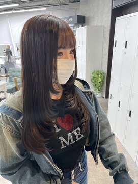 リミットバイアフィナー 大宮店(limit by Afinar) レイヤーカット／ナチュラルブラウン