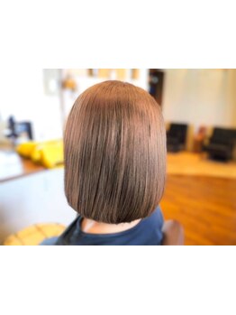 【知多市】自然な仕上がりに感動。白髪も美しく染まる大人カラー＊ダメージを極限まで減らす施術をご提案♪