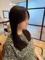 マーリャヘアー(mallia hair)&nbsp;やわらかい質感のウェーブ×艶カラー