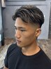 【メンズ新時代】　若手が魅せる男の形　（シェービング＆眉毛カット付）