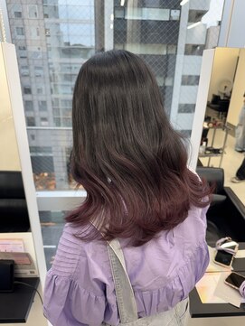 アライブ ハラジュク(ALIVE harajuku) グラデーションカラーバレイヤージュインナーカラー ryota