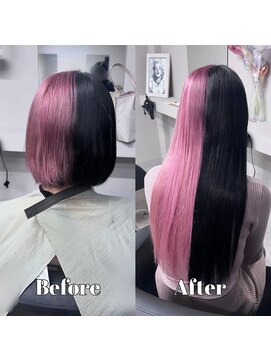 ファボ 心斎橋アメ村店(Fav) 《シールエクステ》two-tone