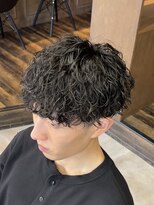 フレイム(FLAME)&nbsp;波巻きパーマツイストスパイラルパーマメンズ東区新潟駅
