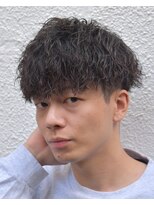 フリーク バーバーショップ 都島店(FREAK BARBER SHOP)&nbsp;MEN’S HAIR/スパイキーショート/ブルーブラック/J