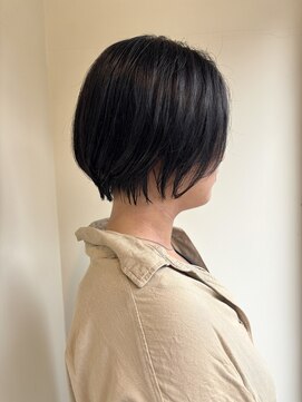 ケークリエイティブコード(K creative COrDE) 黒髪ショートボブ