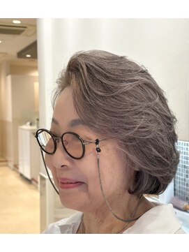サロンイクエヤマザキ 麻布十番(SALON IKUE YAMAZAKI) 上品な大人ボブ