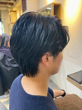 ヘアリゾート粋 ウナム 新宿東口店(enam) メンズ/マッシュショート/メンズショート/黒髪ショート