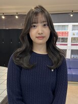 シクネ 新潟駅 万代(SHICUNE)&nbsp;【新潟駅前】ベージュカラー　ヨシンモリ　韓国ヘア