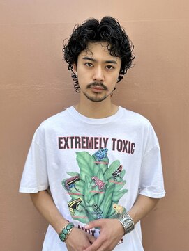 ヒュージ 表参道(huge) メンズパーマ/スパイラルパーマ