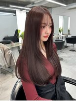 クイーン バイ ノイズ 西院(QUEEN by noism)&nbsp;ナチュラルレイヤートレンドカラー韓国風シースルーバング