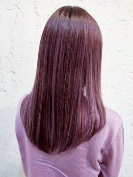 フロール(Flor) 【Flor_戸塚】ローズベージュ/ダスティピンク/ロング/