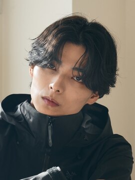 レタッチバイフィフス 大阪梅田(RETOUCH by fifth) 大阪梅田ニュアンスパーマフェザーパーマセンターパートゆるめ◆