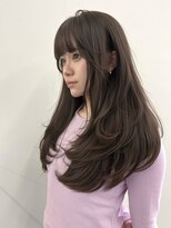 リノ(RLINO)&nbsp;レイヤーカット/オリーブベージュ