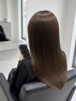 リラステラ(Re.laSTELLA) ブリーチなしダブルカラーモカグレージュ髪質改善トリートメント