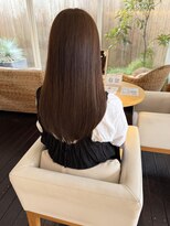 トップヘアー ミカワアンジョウ 安城(TOPHAIR MIKAWA ANJO)&nbsp;ナチュラルストレートスタイル