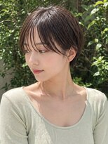 ルシードスタイル ラルーチェ(LUCIDO STYLE La Luce)&nbsp;前髪長めショートマッシュショート耳かけショートボブモード