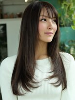 ディアーズ 長岡店(Dears)&nbsp;イメチェン/ピンクベージュ/アンブレラカラー/前髪/長岡駅
