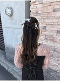 お呼ばれヘアー