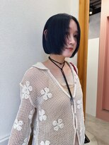 アマーク(a mark)&nbsp;【松本 華】navy color × lavender bob