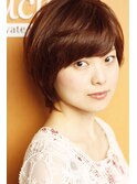ナチュラルショートボブ