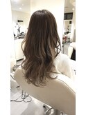 外国人風バレイヤージュヘアー&シールエクステグラデーション♪