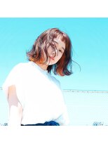 フルールデリズ(fleur de lis)&nbsp;＊＊orange×インナーカラー×ボブ＊＊