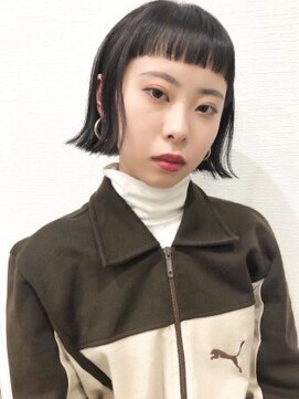 ローランド(Rowland) 黒髪ボブ！ショートバンク！