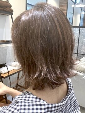 クアトログランシュ 水戸店(QUATRO×GranCieux) 外ハネミディアム