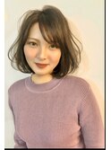 「プランツヘアー原依里」大人美シルエットひし形ボブ