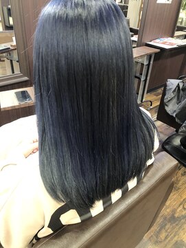 ブロードヘアー(BROAD HAIR) 【BROAD HAIR】ブルー