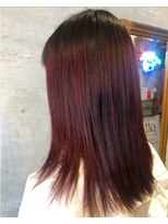 アティック ヘアーデザインアンドリラクゼーション(attic hair design&relaxation)&nbsp;ボルドーカラー