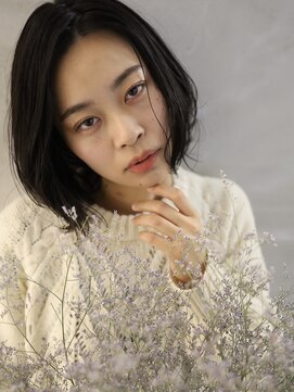 ミリー 梅田店(milly) 【milly梅田店】ダークカラー×ナチュラルボブ