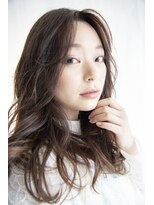 ビューティーアンドケアカロン(Beauty and Care CALON) 大人らしい雰囲気漂うフェミニンベージュロング