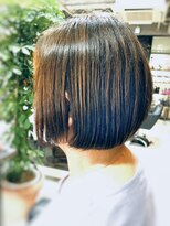 キャン 温品店(CAN)&nbsp;【ＣＡＮ】大人女子におすすめ！切りっぱなし大人ボブ