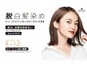  美髪極みシリーズ/　脱白髪染めハイライト　クレイライツ技法/9790円