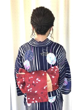 コムヘアー(com hair) 浴衣着付け＆ヘアセット