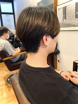 アイリーヘアデザイン(IRIE HAIR DESIGN) 【IRIE HAIR赤坂】センターパート×ソフトツーブロック