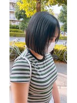 モアムー(Moremuu)&nbsp;縮毛してボブカット