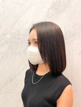 ロアナ 六本木(LOANA ROPPONGI) 柔らか仕上がり！縮毛矯正！真っ直ぐになりすぎない！