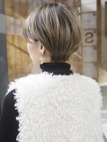 ロビー 表参道(ROBBY)&nbsp;シースルーバングショート／前髪あり／表参道／30代40代50代