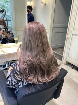 アソビセカンド 原宿(ASOBI 2nd) ロング/ミルクティーベージュ