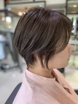 ミューズ 四街道店(MUSE) 大人かわいい大人女子ショートボブ襟足