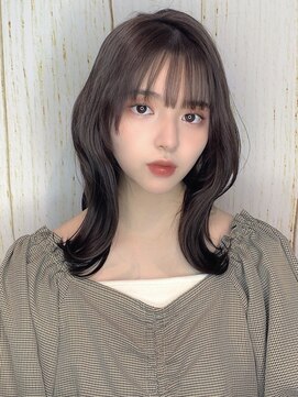 フォルテ 掛川店 エモージュ/抜け感前髪/髪質改善/チョコレートブラウン