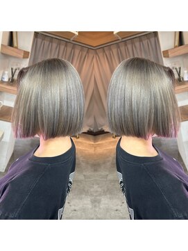 ワールドオーダー 天王寺店(WORLD ORDER) ハイトーンボブ