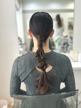 ヘアセット&メイク専門店 カスミ(Kasumi) 編みおろし