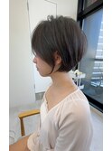 黒髪カタログ/ボブルフ/小顔に見せるヘア/ワンレン
