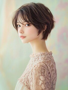 アルトリスト(Altruist Aging×HAIR&SPA) ☆オリーブグレーココアベージュ小顔クラゲヘアー/黒髪/髪質改善